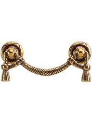 Rope Tassel Bail Pull - 2 1/2" Center-to-Center